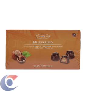 Bombom Belga Excelsium Chocolate Com Avelã 150g