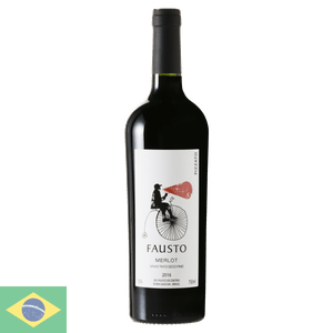 Vinho Nacional Pizzato Fausto Merlot 750ml