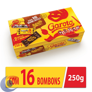 Bombom Garoto Sortido Caixa 250g