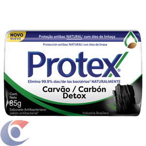 SAB BARRA ANTIB PROTEX 85G CARVAO DETOX