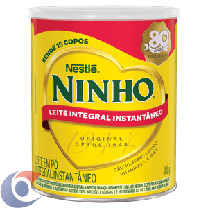 Leite Em Pó Instantâneo Integral Ninho Lata 380g