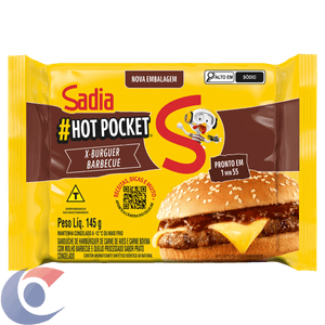 Hot Pocket Sadia X-Burguer Barbecue 145g