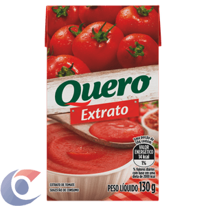 Extrato De Tomate Quero 130g
