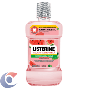 Enxaguante Bucal Zero Listerine Melancia Hortela 500ml