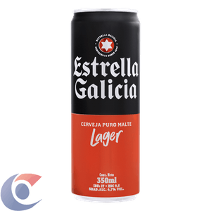 Cerveja Estrella Galicia Lata 350ml