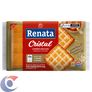 Biscoito Laminado Cristal Renata 420g