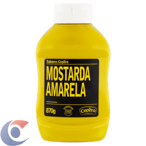 Mostarda Amarela Sabores Cepera 870g