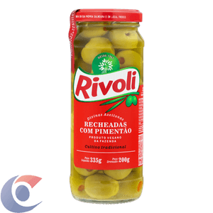 Azeitona Recheada Com Pimenta Rivoli 200g