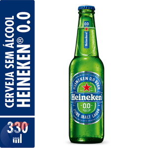 Cerveja Heineken Zero Garrafa 330ml