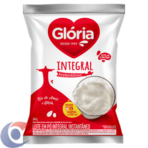 Leite Em Pó Glória Integral Sachê 400g