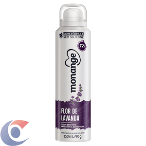 Desodorante Aerosol Monange Flor De Lavanda 90g