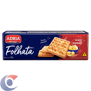 Biscoito Folhata Adria 170g Cream Cracker