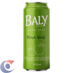 Energético Baly Maçã Verde Lata 473ml