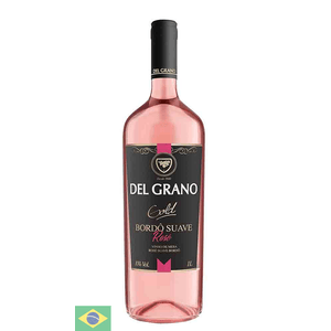 Vinho Nacional Rosé Del Grano Bordô Suave Gold 1l