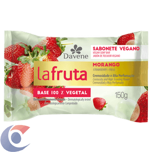 Sabonete Davene La Fruta Morango 150g