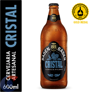 Cerveja Baden Baden Pilsen Cristal Garrafa 600ml