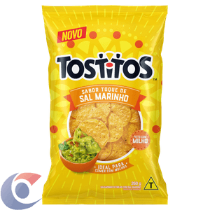 Salgadinho De Milho Toque De Sal Marinho Tostitos 260g