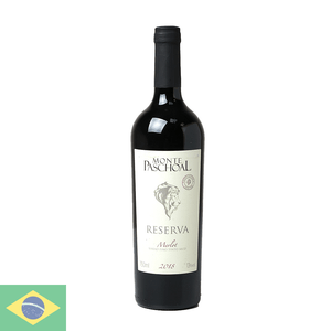 Vinho Nacional Tinto Monte Paschoal Reserva Merlot 750ml