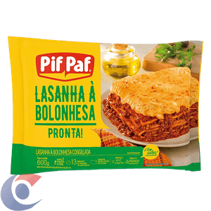 Lasanha Pif Paf Bolonhesa 600g