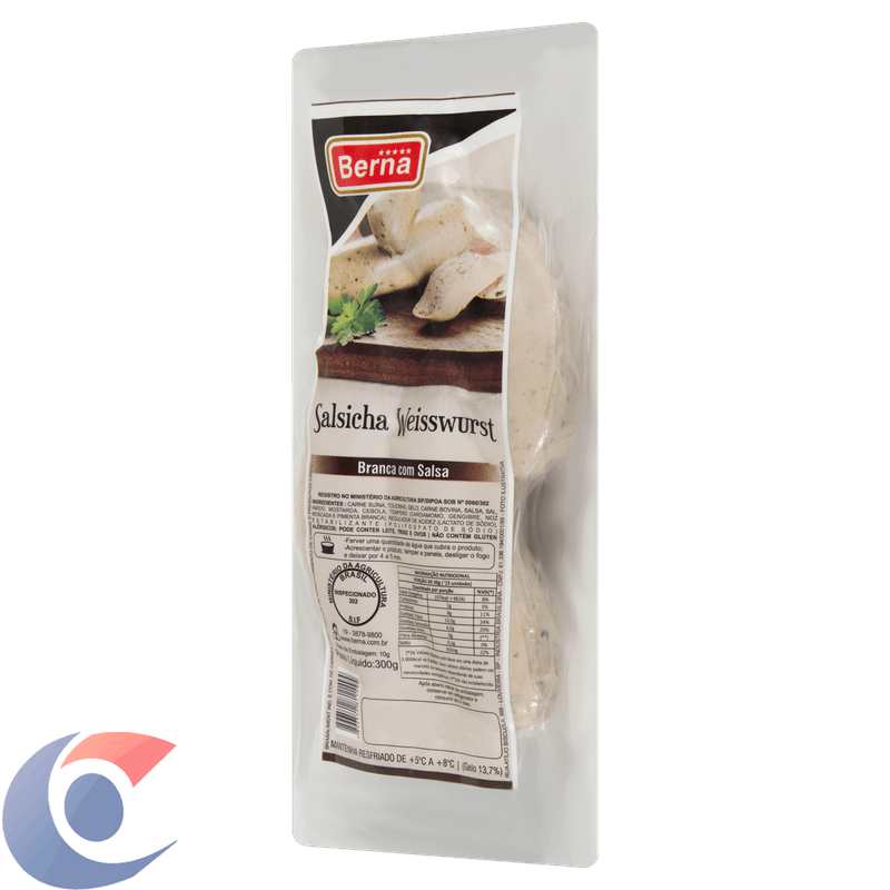 SALSICHA-ALEMA-RESF-BERNA-300G-WEISSWRST