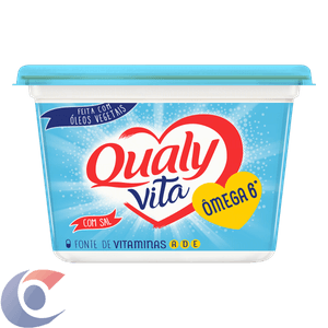 Creme Vegetal Qualy Vita Pote Com Sal 500g