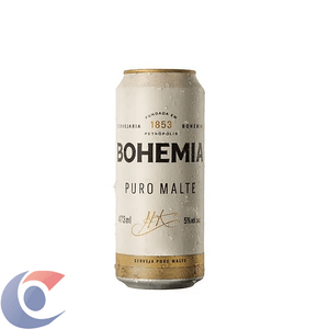 Cerveja Bohemia Puro Malte Lata 473ml
