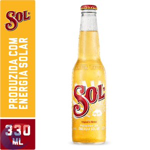 Cerveja Sol Premium Long Neck 330ml