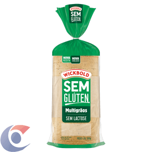 Pão De Forma Multigrãos Sem Glúten Zero Lactose Wickbold Pacote 300g