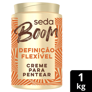 Creme De Pentear Seda Boom Definição Flexível 1kg