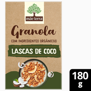 Granola Mãe Terra Lascas De Coco 180g