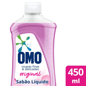 Sabão Líquido Omo Roupas Finas E Delicadas Original 450ml