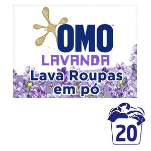 Sabão Em Pó Omo Lavanda 1,6kg