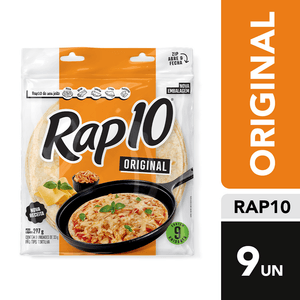 Pão De Tortilha Original Rap10 Plus Vita 297g