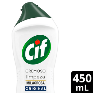 Limpador Cif Cremoso Limpeza Milagrosa Remove 100% Da Sujeira 450ml