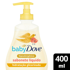 Sabonete Líquido Infantil Baby Dove Hidratação Glicerinada 400ml