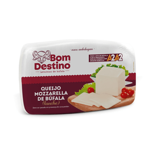 Queijo Mussarela Búfala Bom Destino Lanche Kg