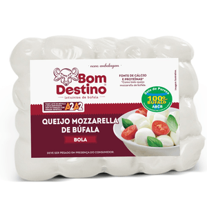 Queijo Mussarela De Búfala Bom Destino Bolota