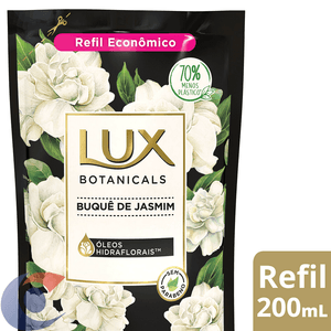 Sabonete Líquido Refil Lux Botanicals Buque De Jasmim 200ml