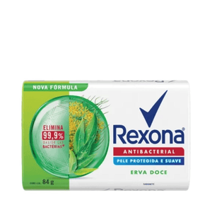 Sabonete Em Barra Rexona Erva Doce 84g