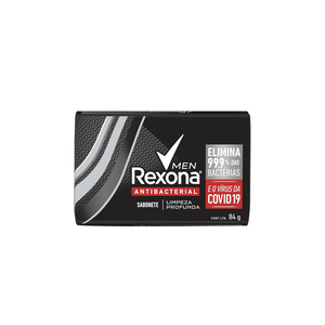 Sabonete Em Barra Rexona Men Limpeza Profunda 84g