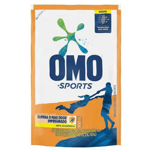 Sabão Liquido Refil Omo Proteção Antiodor 900ml