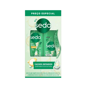 Kit Shampoo + Condicionador Seda Cachos Definidos 325ml