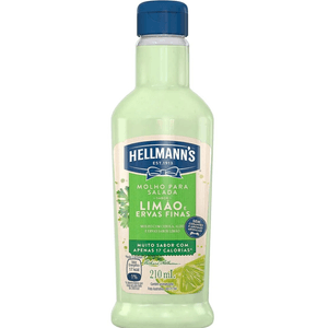 Molho Para Salada Hellmann'S Limão E Ervas Finas 210ml