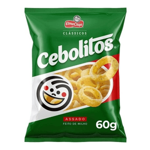 Salgadinho De Milho Cebola Elma Chips Cebolitos 60g