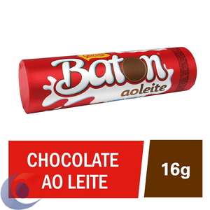 CHOC BATON GAROTO 16G AO LEIT