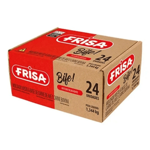 Hamburguer Frisa Bovino E Aves 1,344kg 24 Un