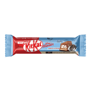 Chocolate Cookies & Cream Kitkat Mini Moments Pacote 34,6g