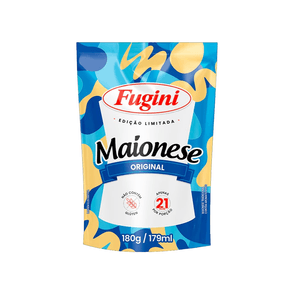 Maionese Fugini 180g Tradicional Sachê