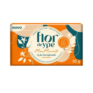 Sabonete Barra Mandarina Flor De Ypê Meu Momento Envoltorio 85g