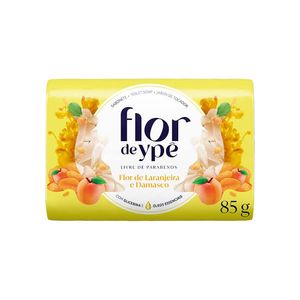 Sabonete Barra Flor De Laranjeira E Damasco Flor De Ypê Envoltorio 85g